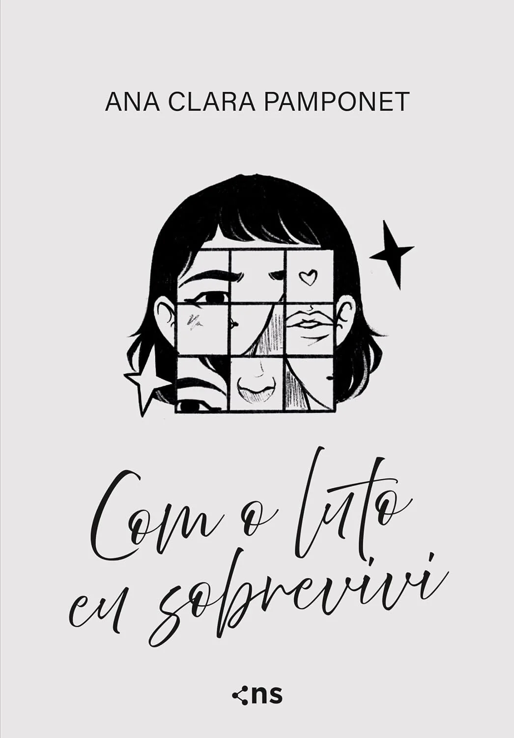 Capa do livro Com o luto eu sobrevivi, de Ana Clara Pamponet