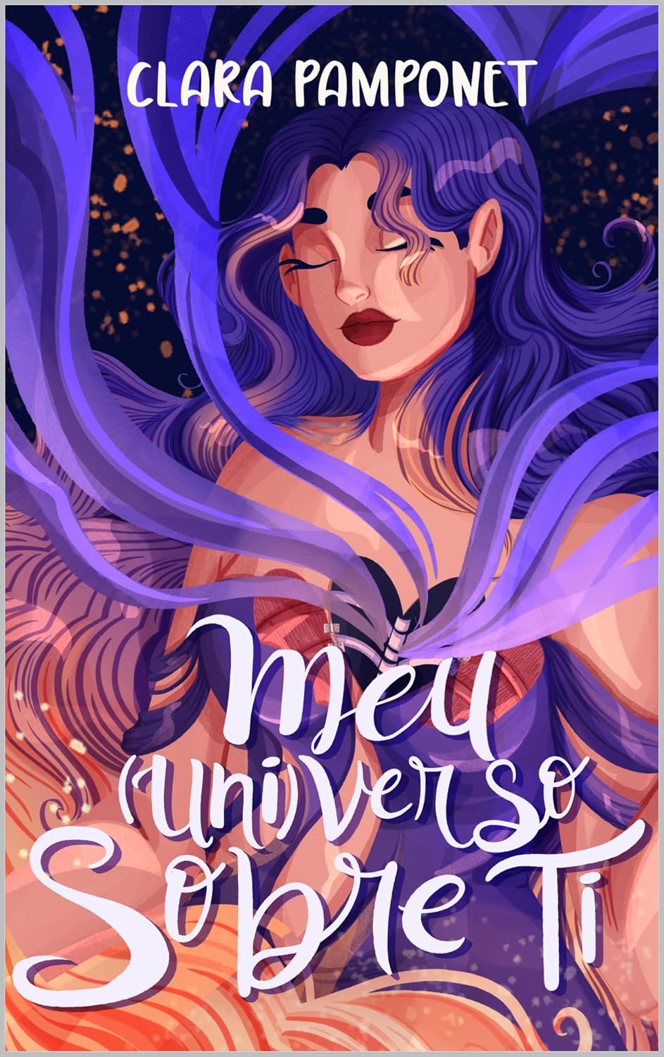 Capa do livro Meu universo sobre ti